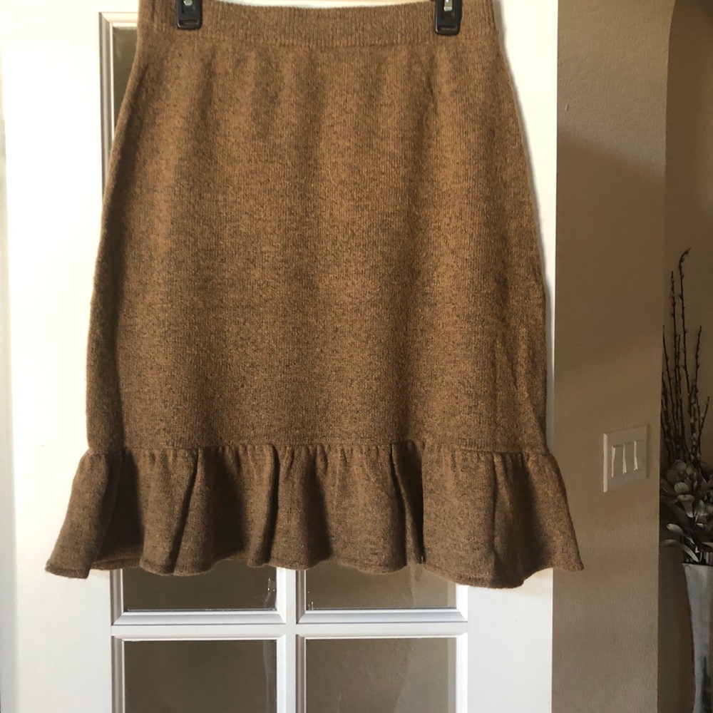 Sundance Brown Skirt Size Medium